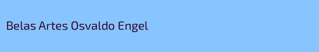 Belas Artes Osvaldo Engel